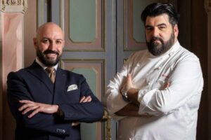 Antonino Cannavacciuolo e Massimo Raugi
