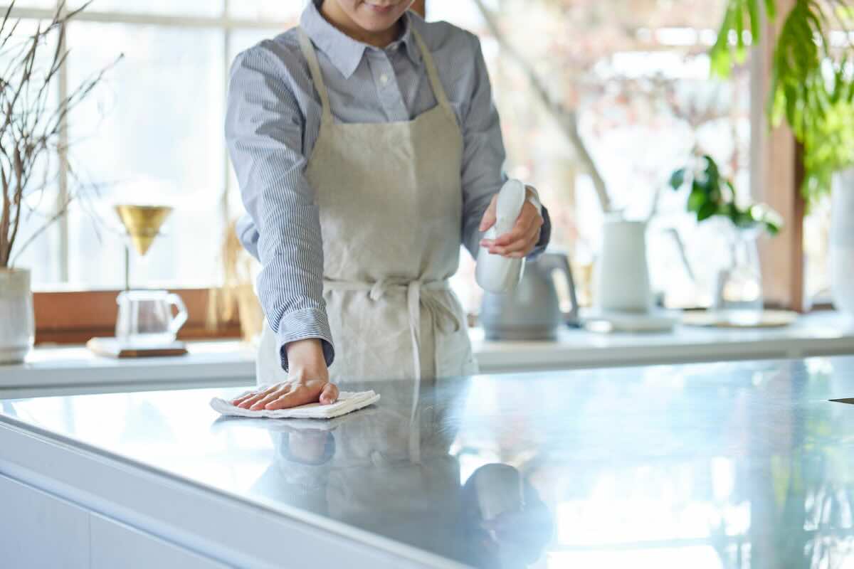 pulire cucina