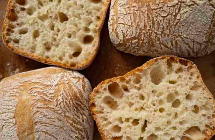 fette di pane pronte per essere congelate