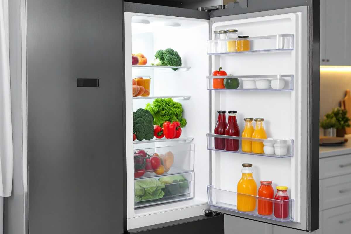frigo aperto
