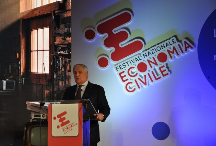 tajani al festival dell'economia civile